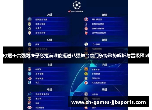 欧冠十六强对决悬念拉满谁能挺进八强舞台豪门争锋形势解析与晋级预测 欧冠十六强对决悬念拉满谁能挺进八强舞台豪门争锋形势解析与晋级预测